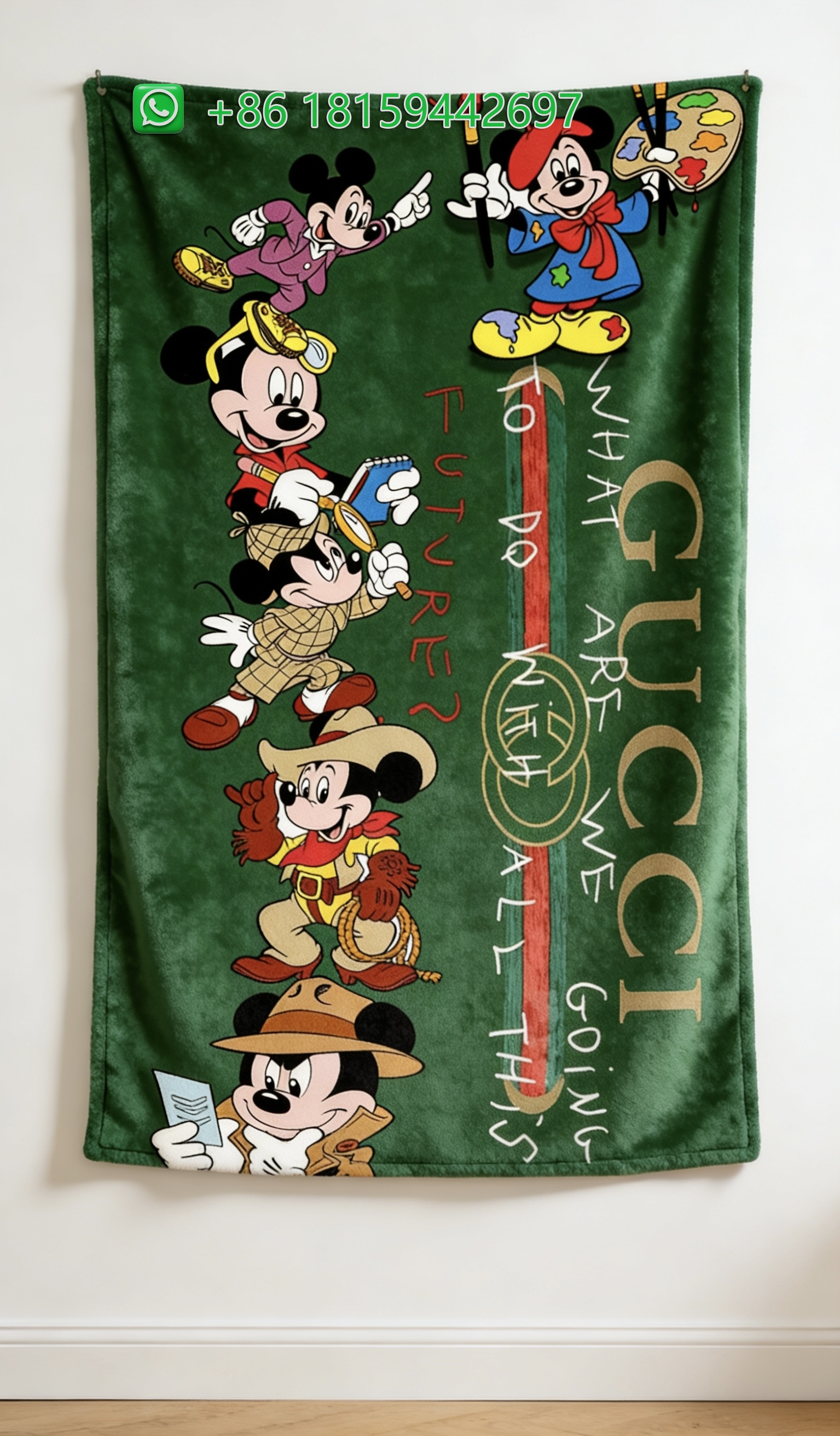 Gucci Throw Blankets